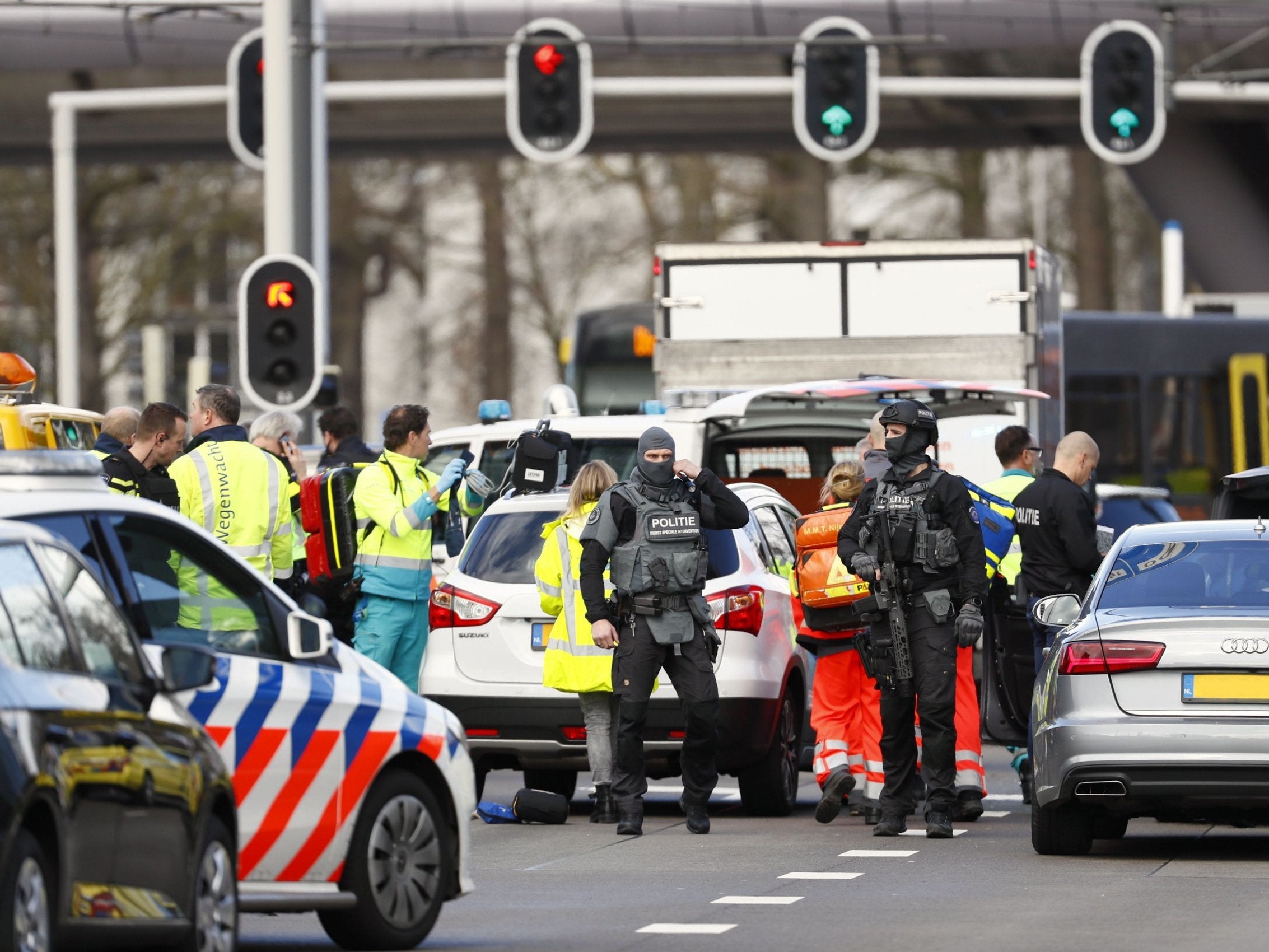 Utrecht shooting live Gunman on loose after mass shooting on tram
