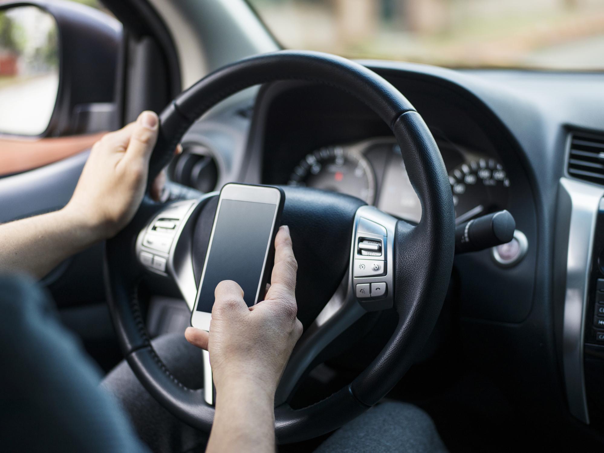 Some 932 British motorists were convicted of being distracted behind the wheel repeatedly.