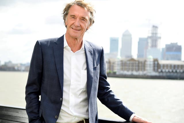 Sir Jim Ratcliffe, CEO of British petrochemicals company Ineos