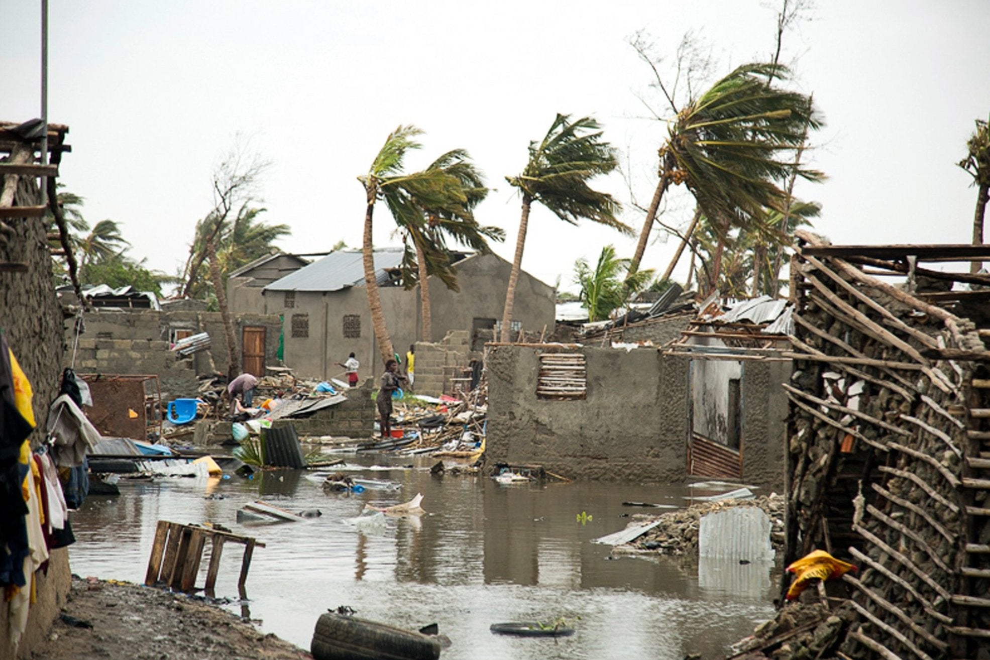 Damage is seen after Tropical Cyclone Idai, in Beira, Mozambique