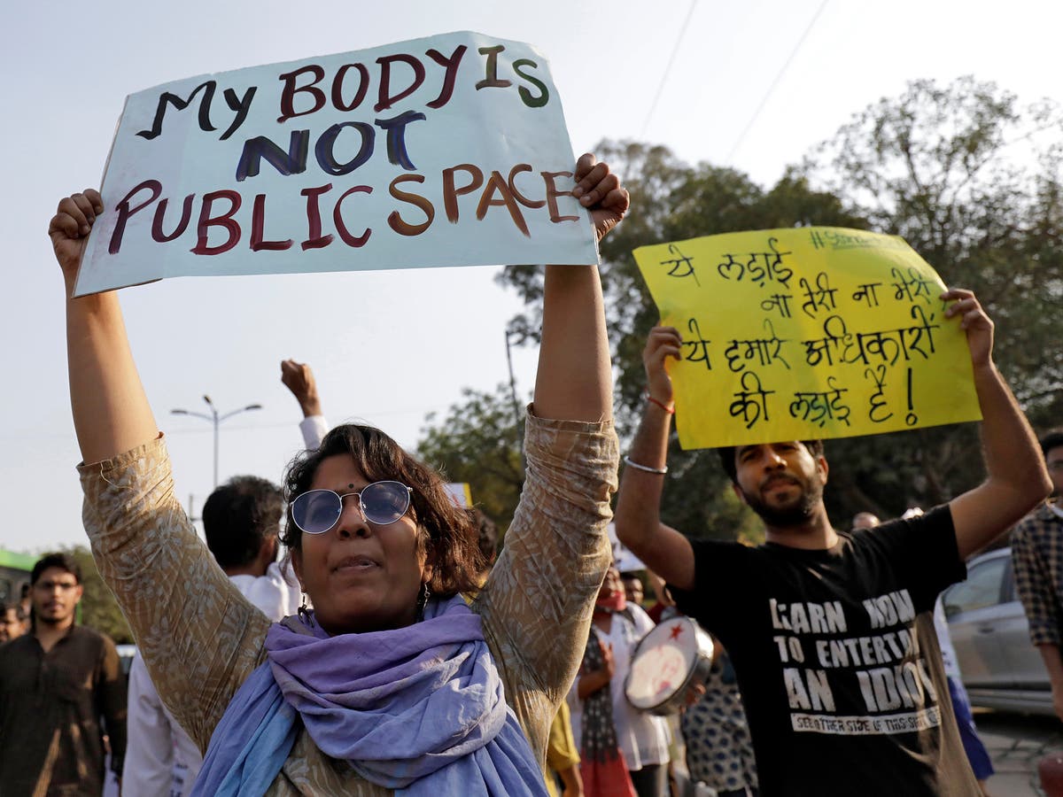Indian School Teen Blackmail Nude Video - Indian government under fire for arresting student protesters instead of  taking action against 'sex blackmail gang' | The Independent | The  Independent