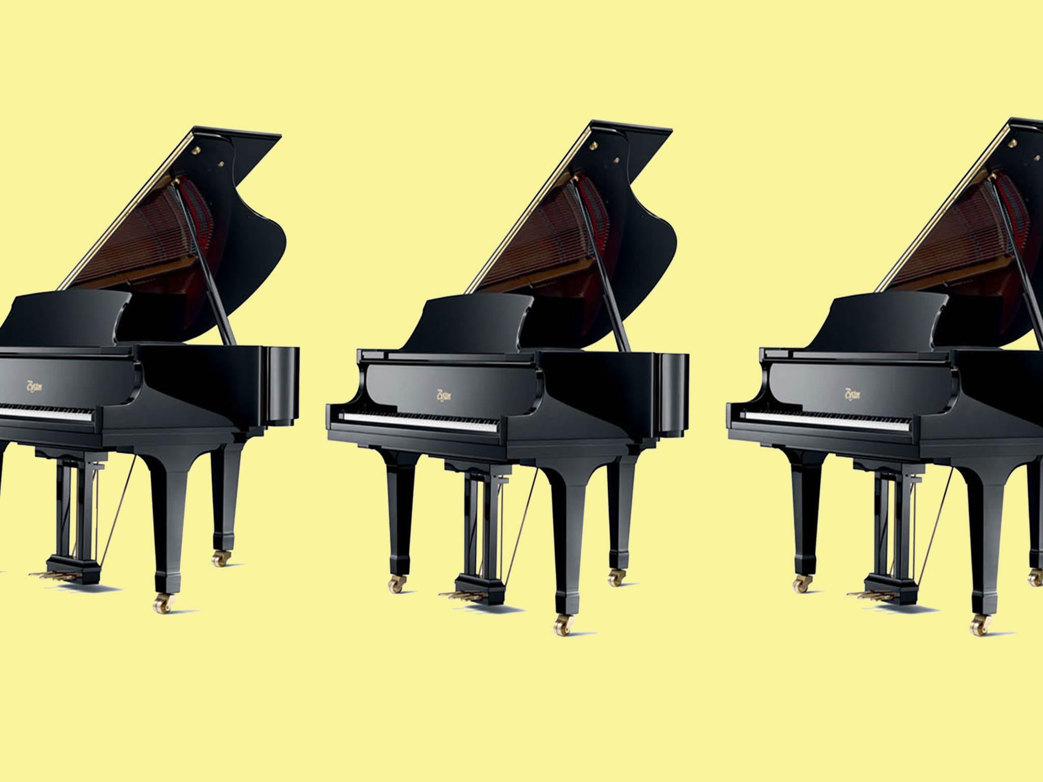 Types of on sale acoustic pianos