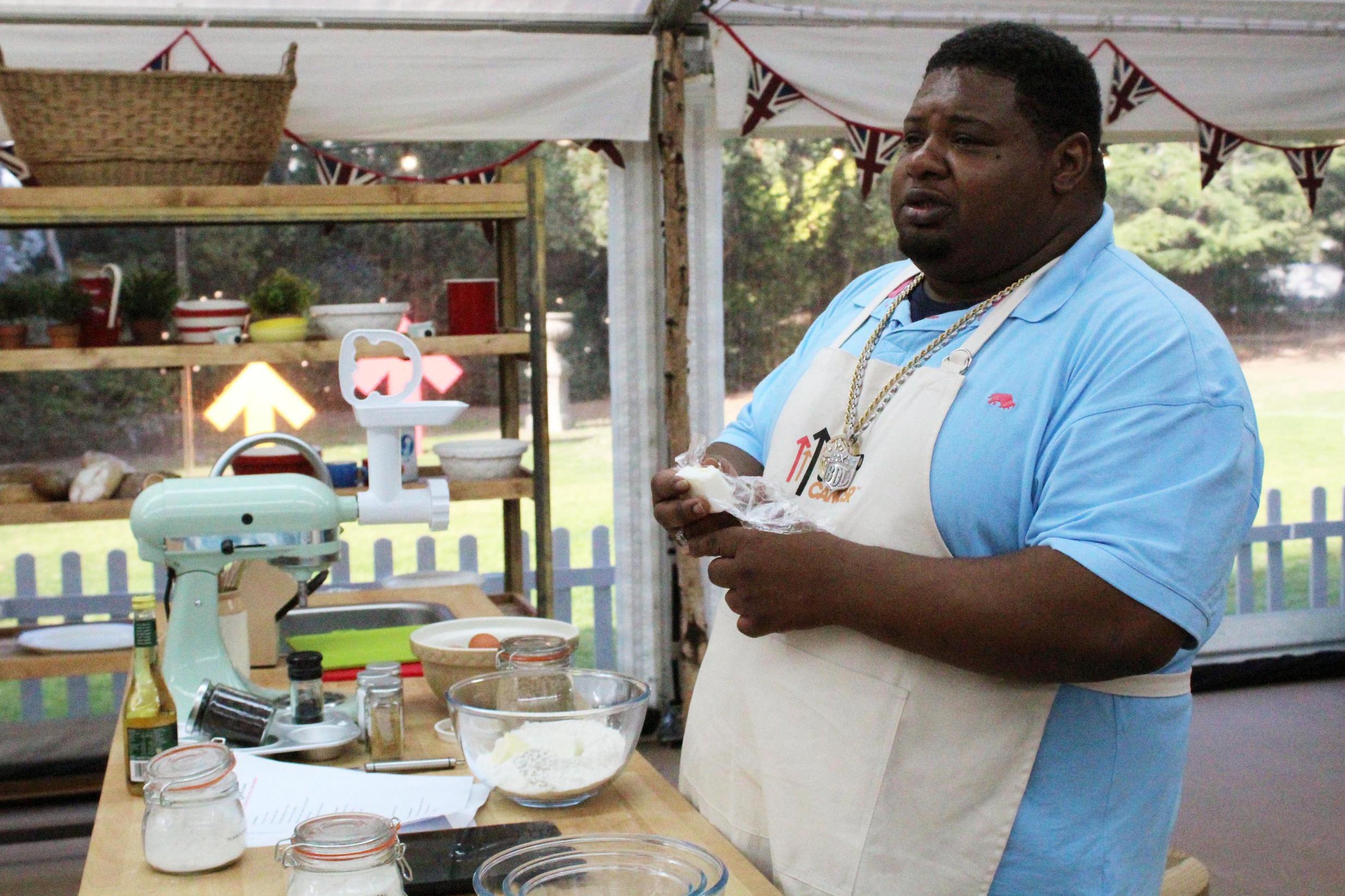 Big Narstie on 'The Great British Celebrity Bake Off'