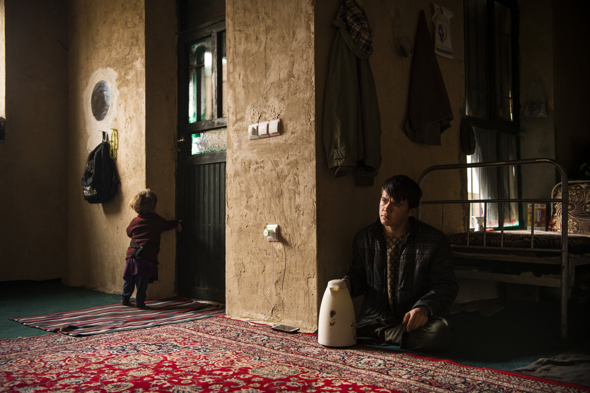 Naveed*, 16 at his family home in Mazar-i Sharif