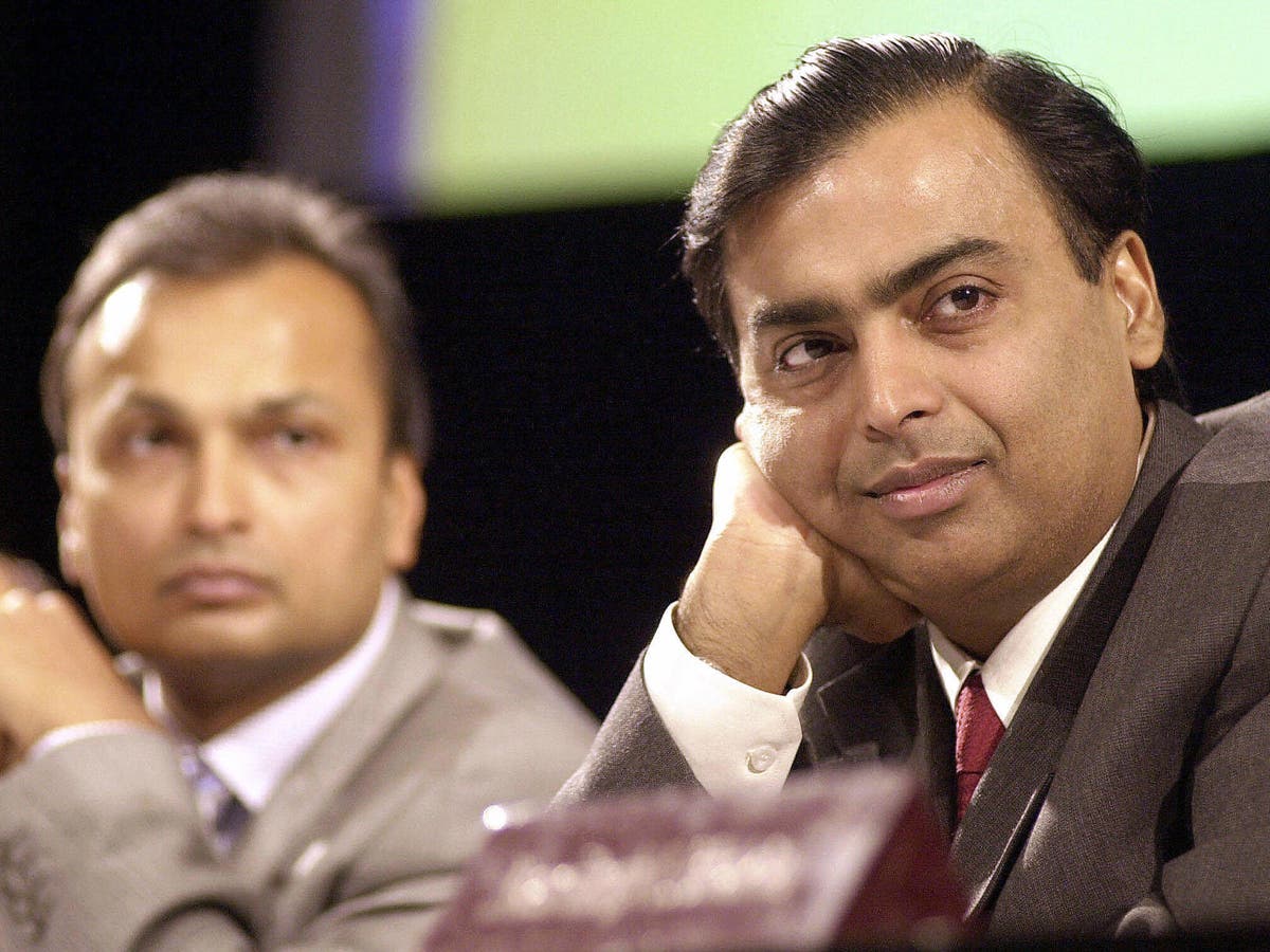 Mukesh Ambani: India's richest man pays $77m to save brother from jail after helping put him out of business