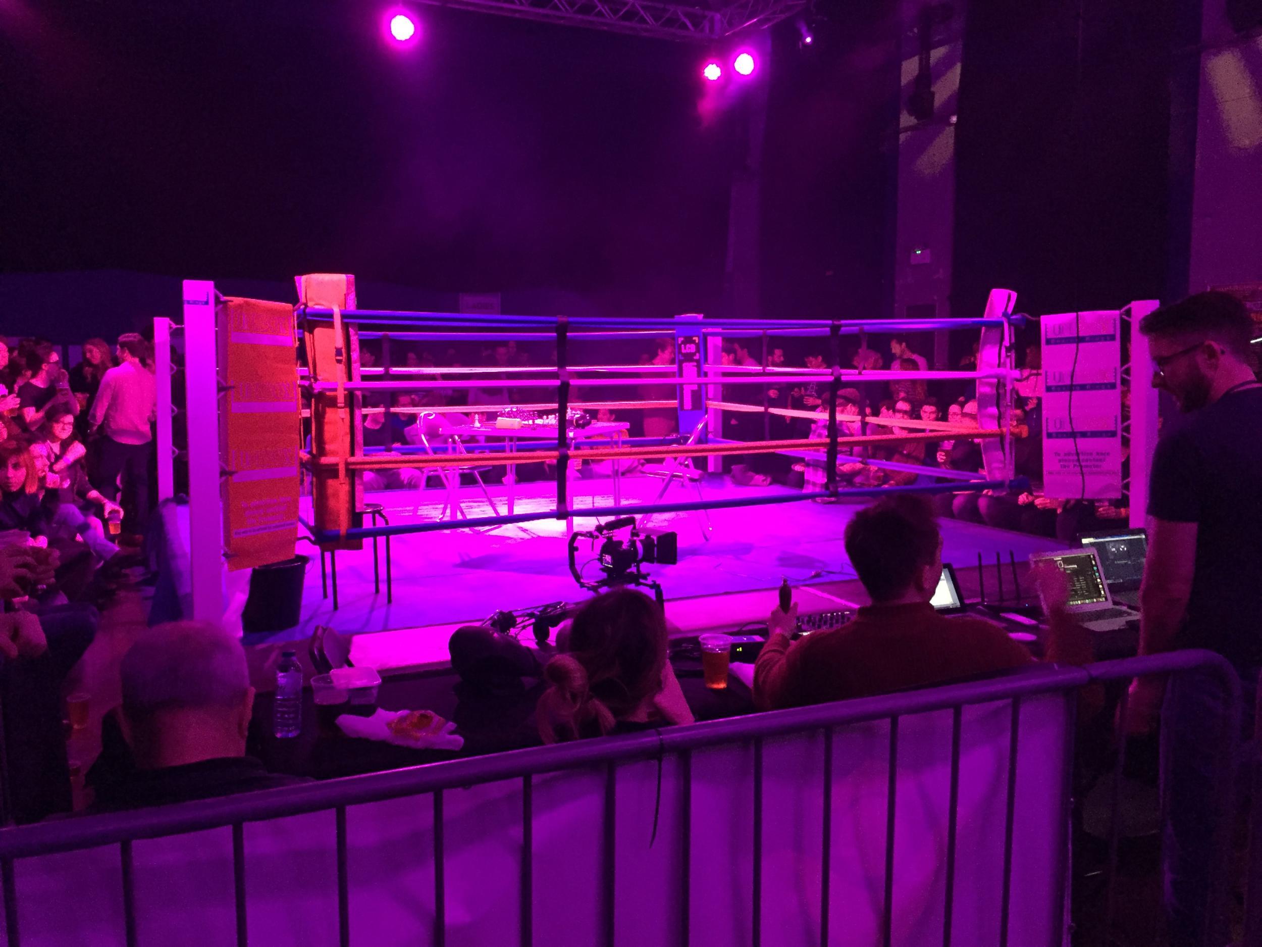 Welcome to chess boxing, the ultimate battle of physical and