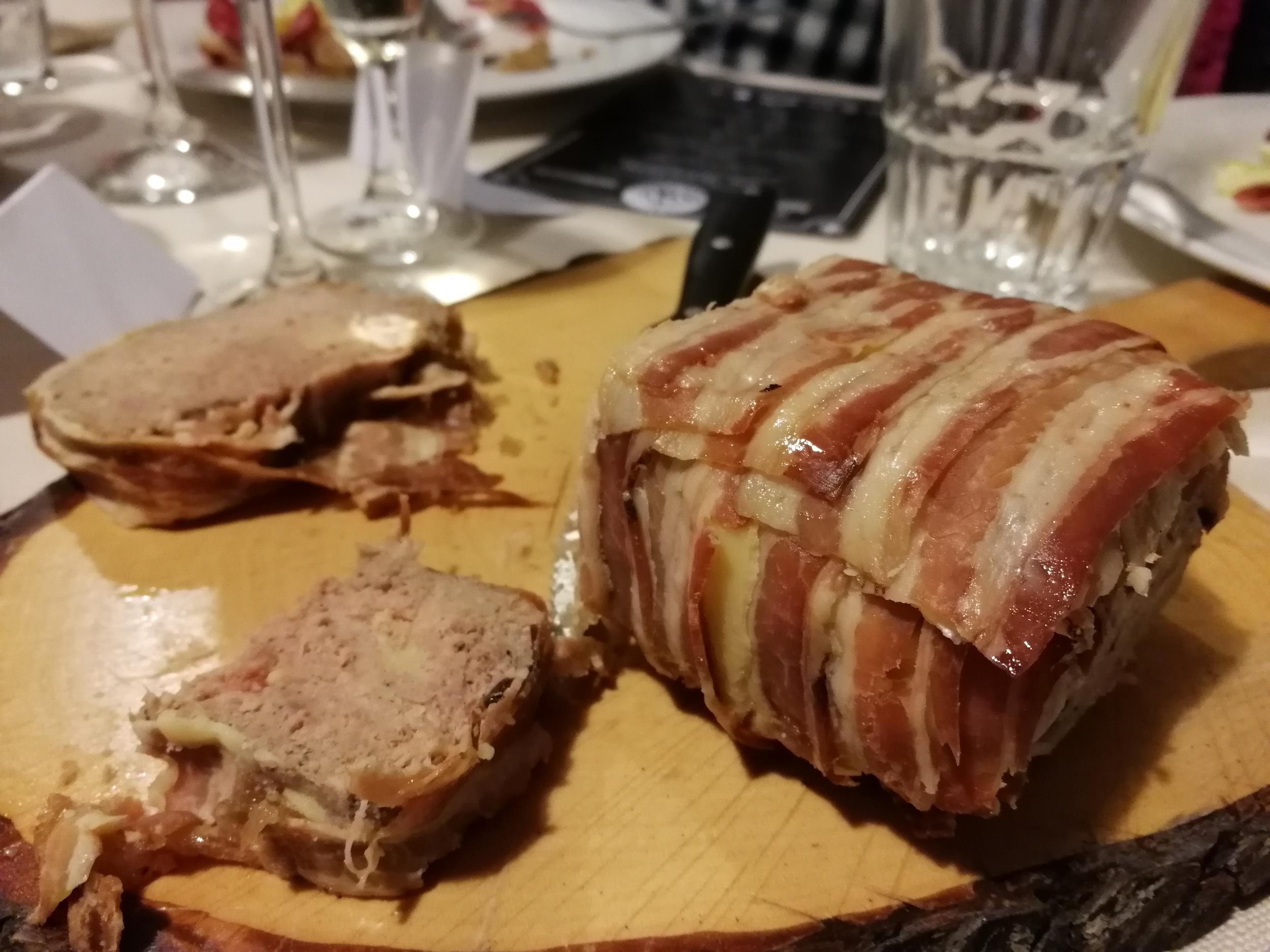 Claude Bosi’s pork and foie gras terrine