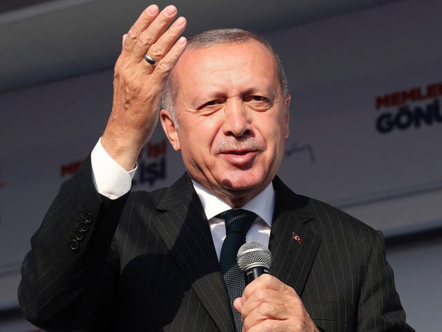 Turkey's president Recep Tayyip Erdogan believes there has been corruption