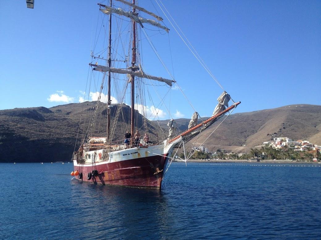 Sailing by: the Jean de la Lune was built in Brittany in 1957