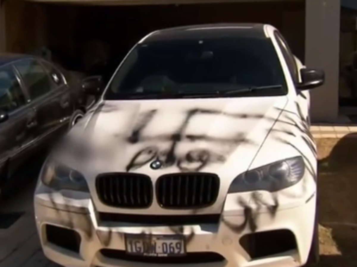 Swastika sprayed on Muslim family's car amid spate of Islamophobic incidents in Australia in wake of New Zealand mosque attacks