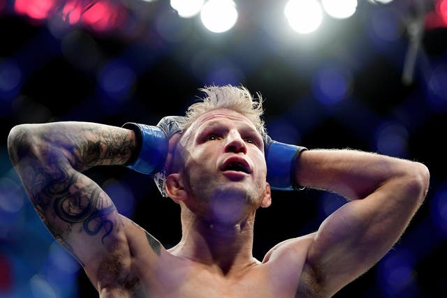 TJ Dillashaw has relinquished the UFC bantamweight title after failing a drugs test