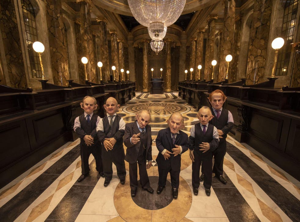 A view inside the new Gringotts Wizarding Bank (AP)