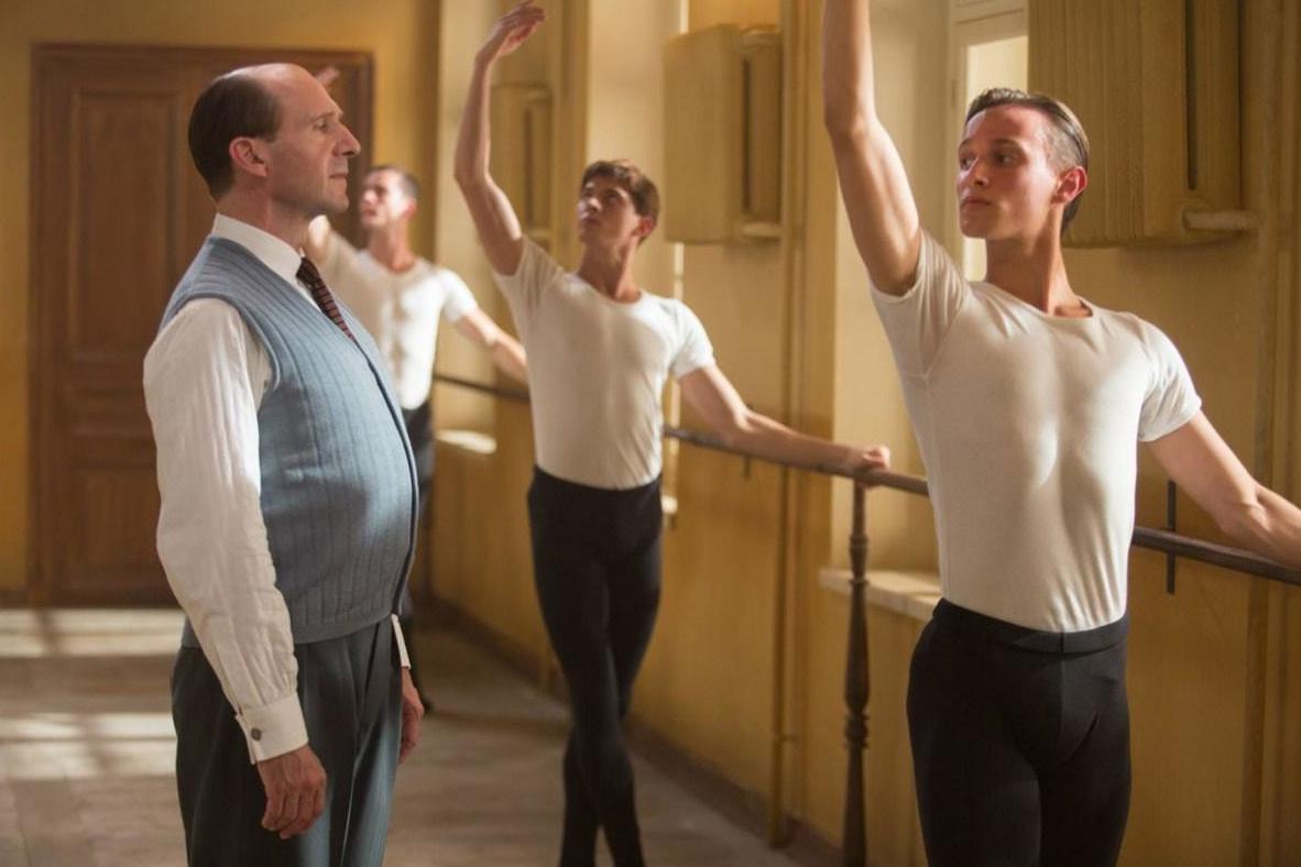 Fiennes plays Rudolf Nureyev’s mentor, ballet master Alexander Pushkin