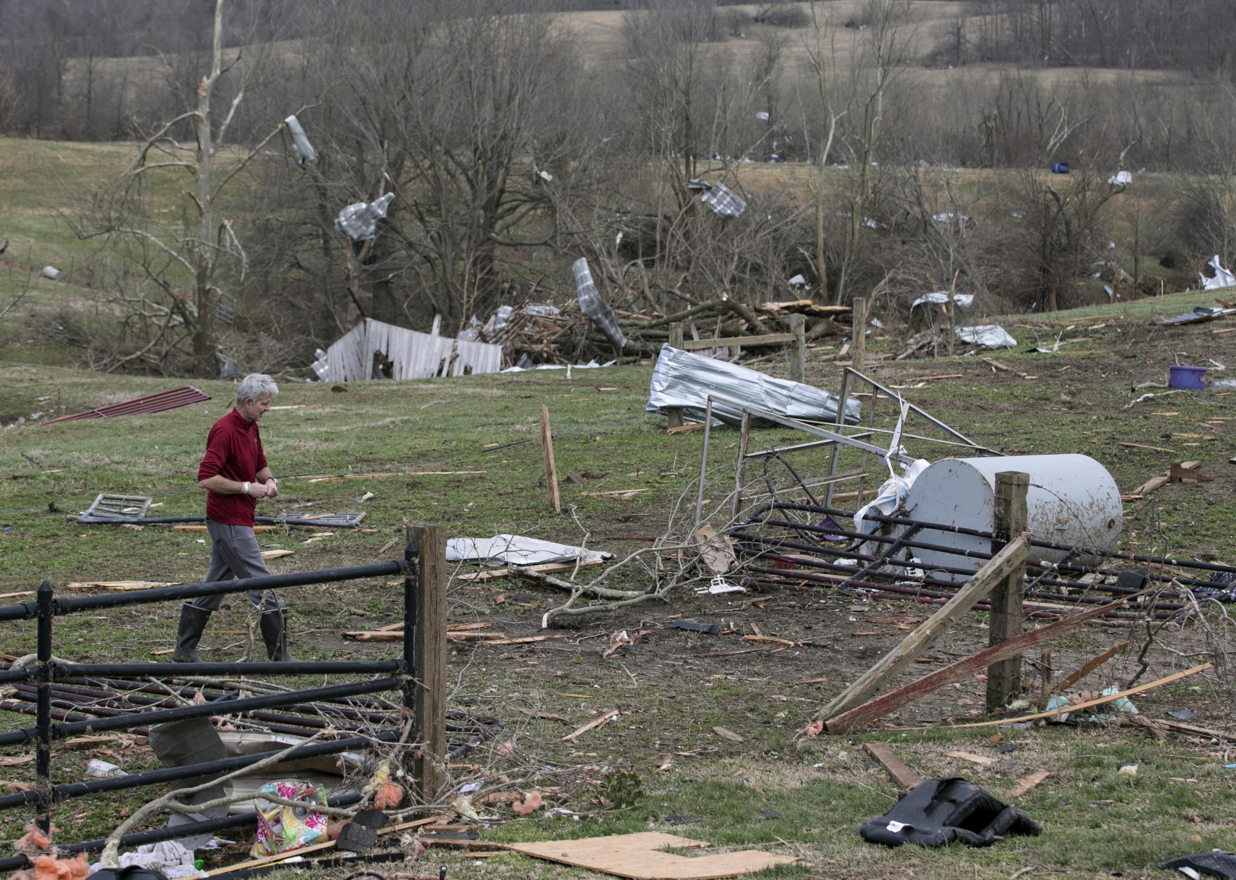 Kentucky tornado: Children miraculously survive after twister rips apart church