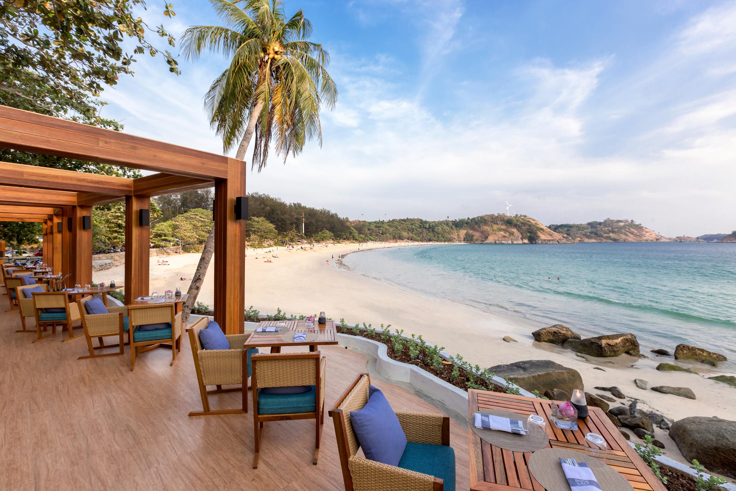 Nai Harn Rock Salt is located on one of the world's best beaches