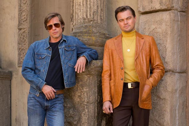 Brad Pitt and Leonardo DiCaprio in 'Once Upon a Time in Hollywood'