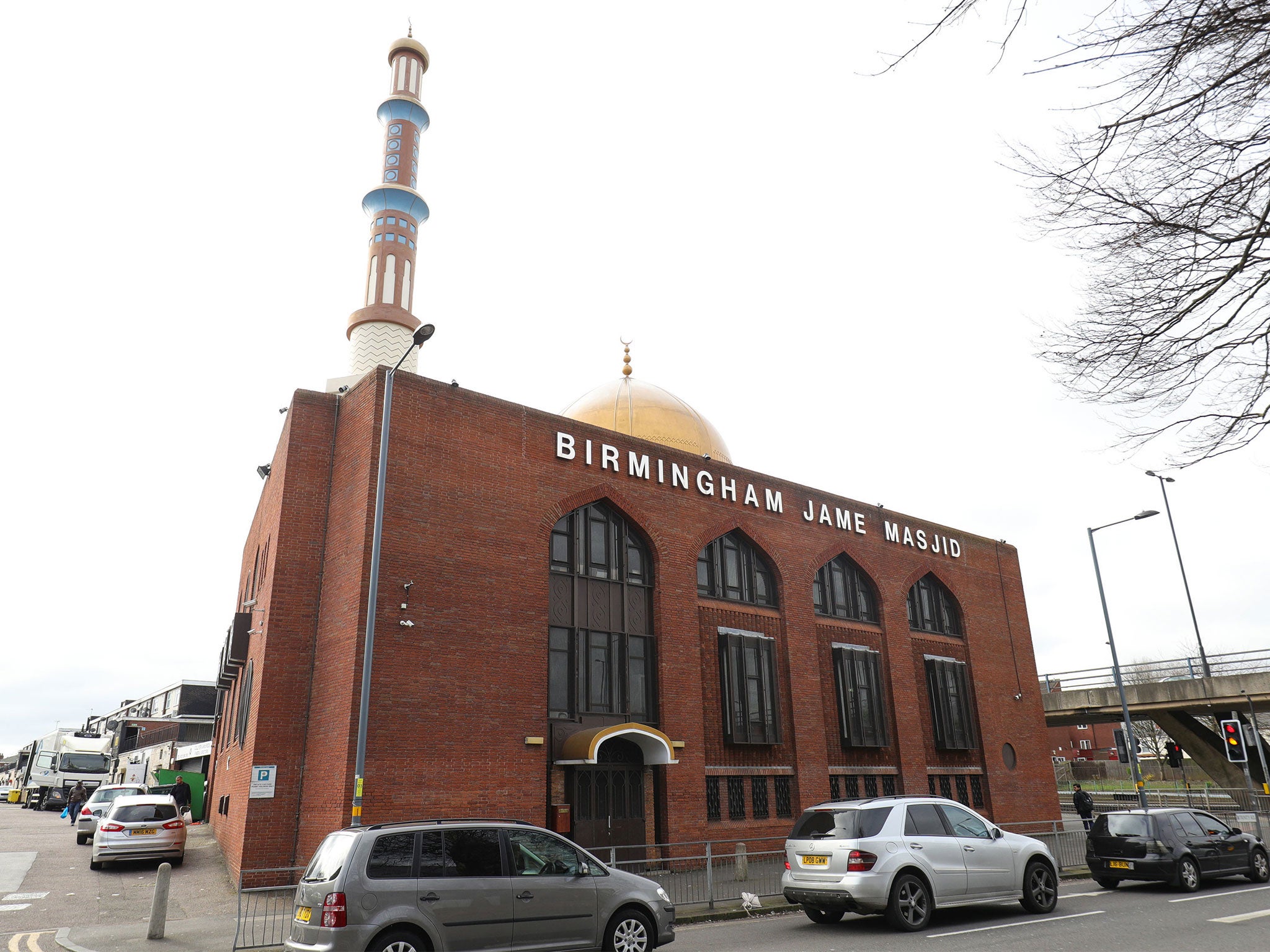 Birmingham Jame Masjid mosque was one of five Islamic centres attacked in the city
