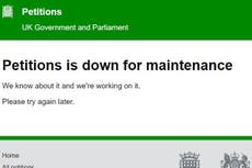 Conspiracy theories abound after Article 50 petition website crashes