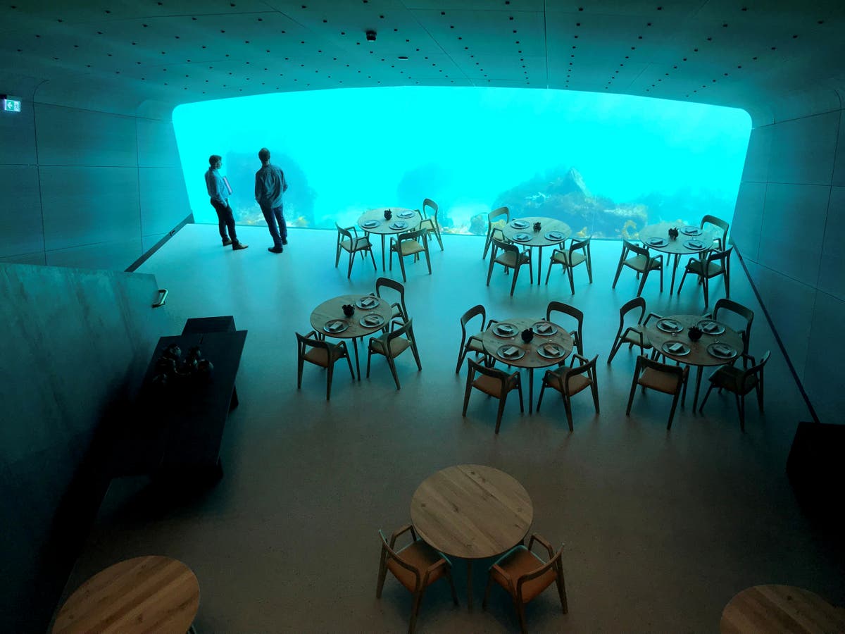 Under: Europe’s first underwater restaurant opens in Norway