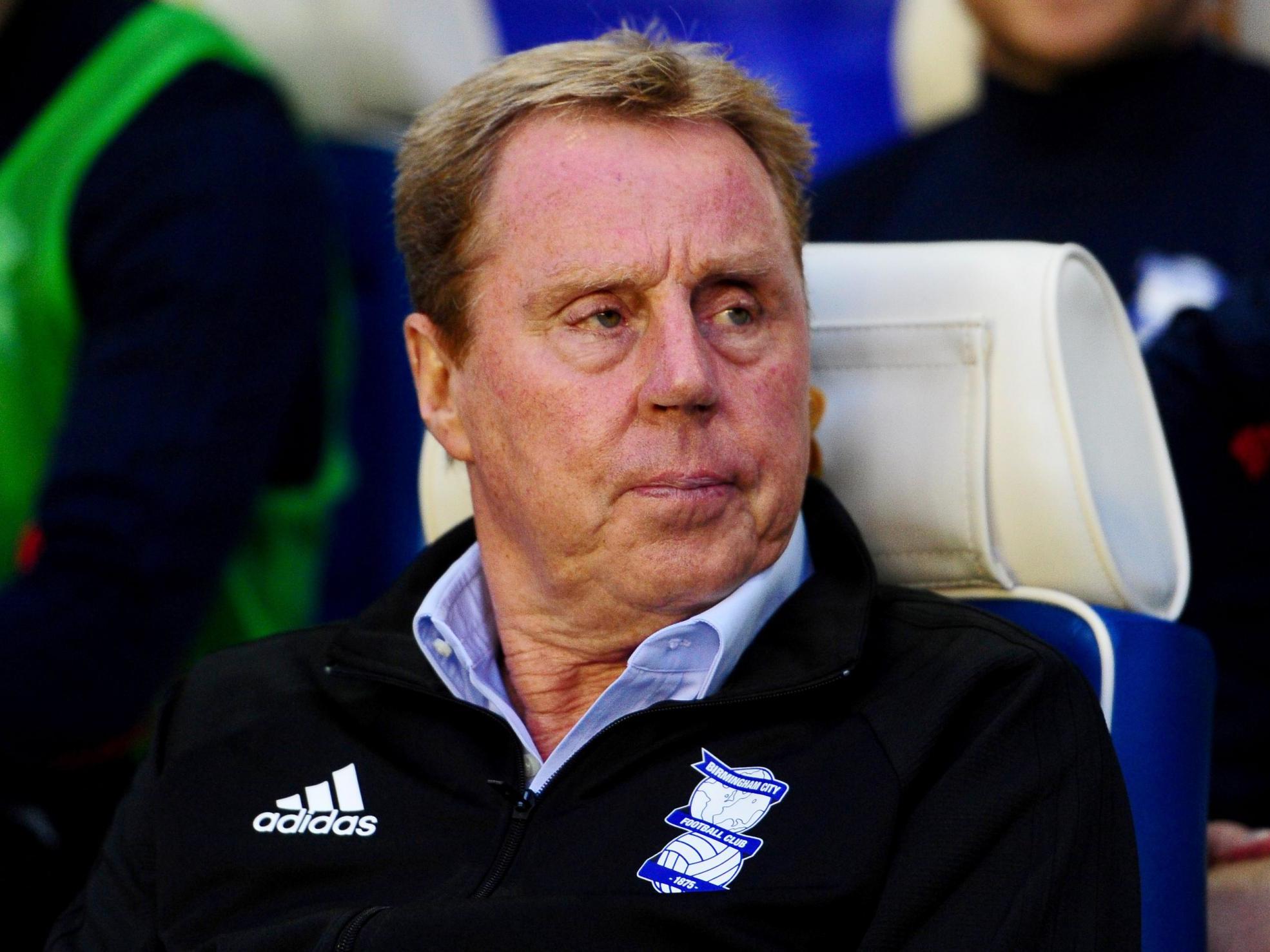 Harry Redknapp's spell at Birmingham was short lived