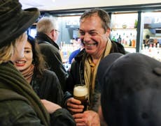Brexit party led by Farage to heap pressure on Tories at EU elections