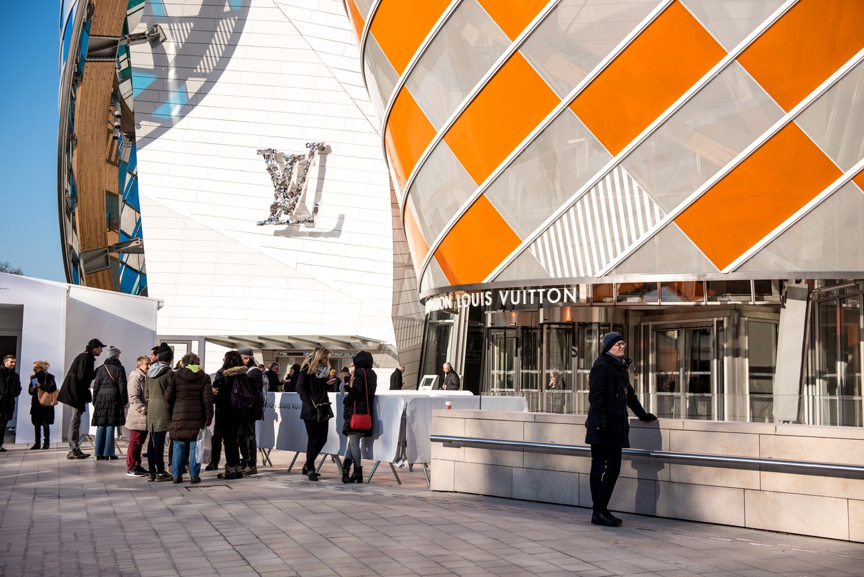 Design your lunch: Fondation Louis Vuitton offers outsize installations and a unique stop to eat (Getty)