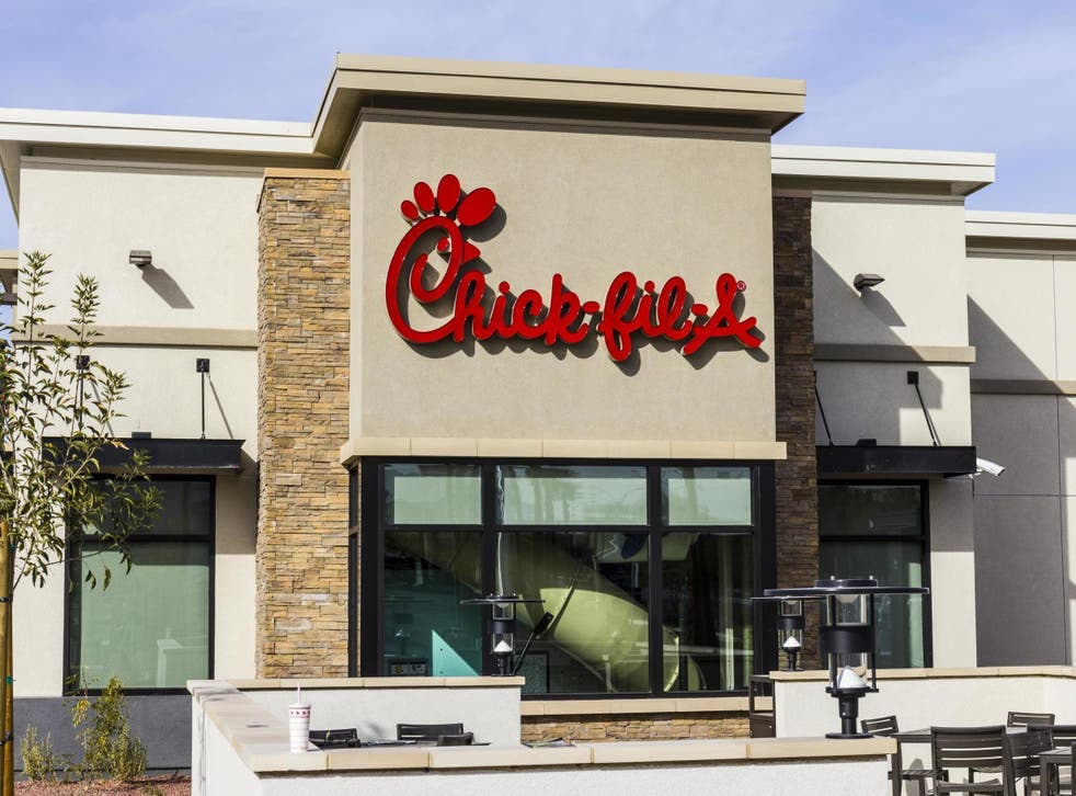 Chick-fil-A donated more than $1.8m to charities that support anti-LGBT rights in 2017 (Stock)