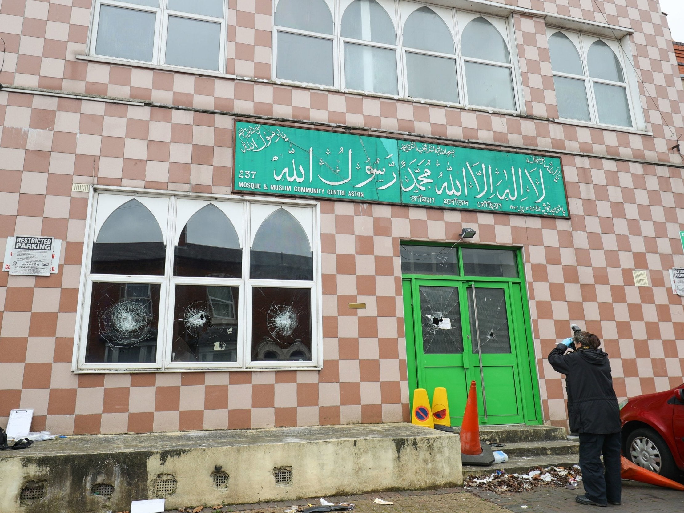 Birmingham mosque attacks: Two arrested after windows smashed at Muslim places of worship