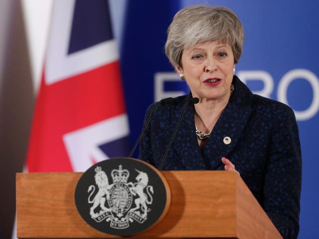 'I believe strongly it would be wrong to ask people in the UK to participate in these elections three years after voting to leave', PM says.