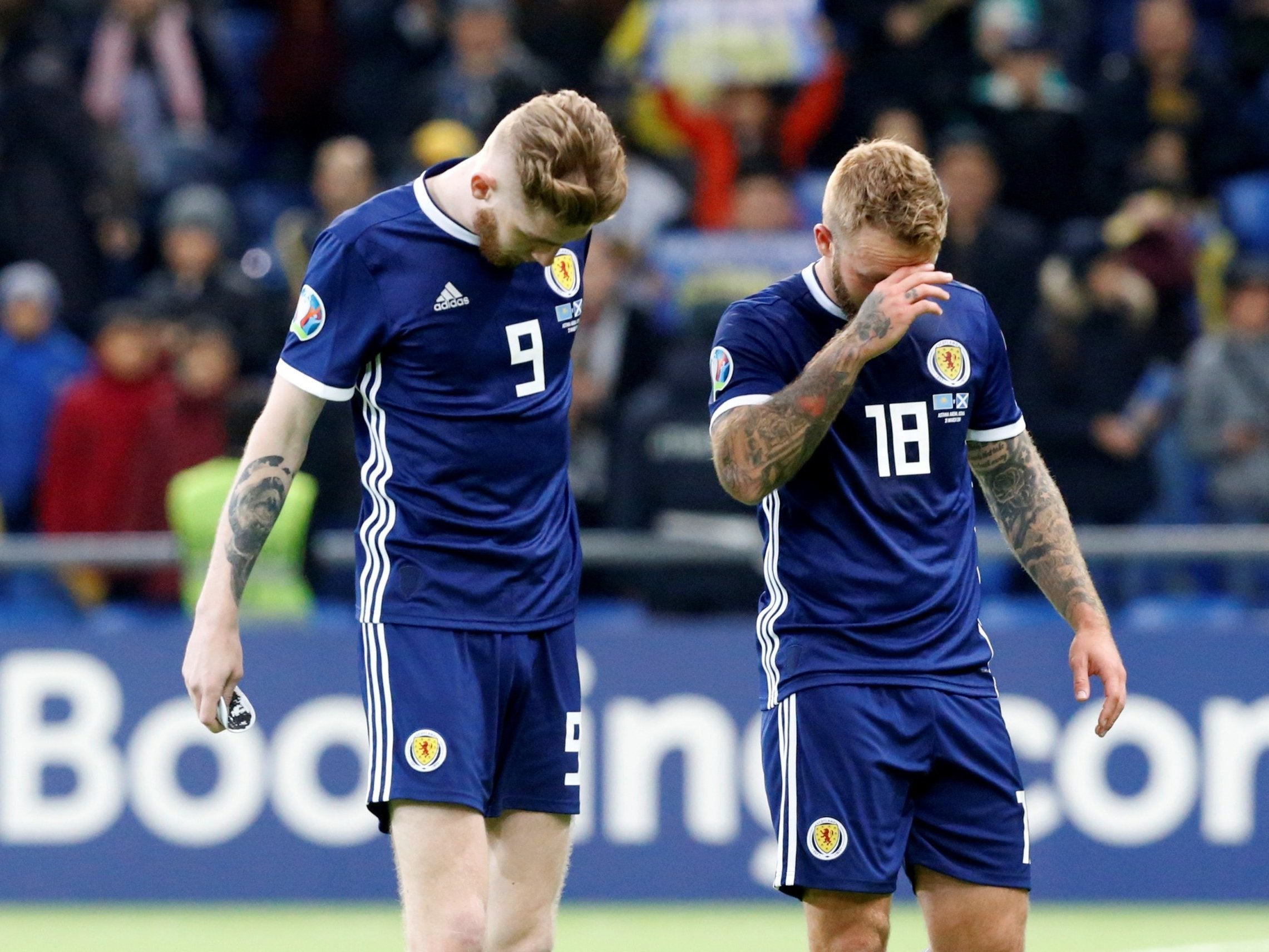 Scotland fell to a deeply disappointing result in Kazakhstan