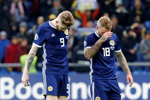 Scotland fell to a deeply disappointing result in Kazakhstan