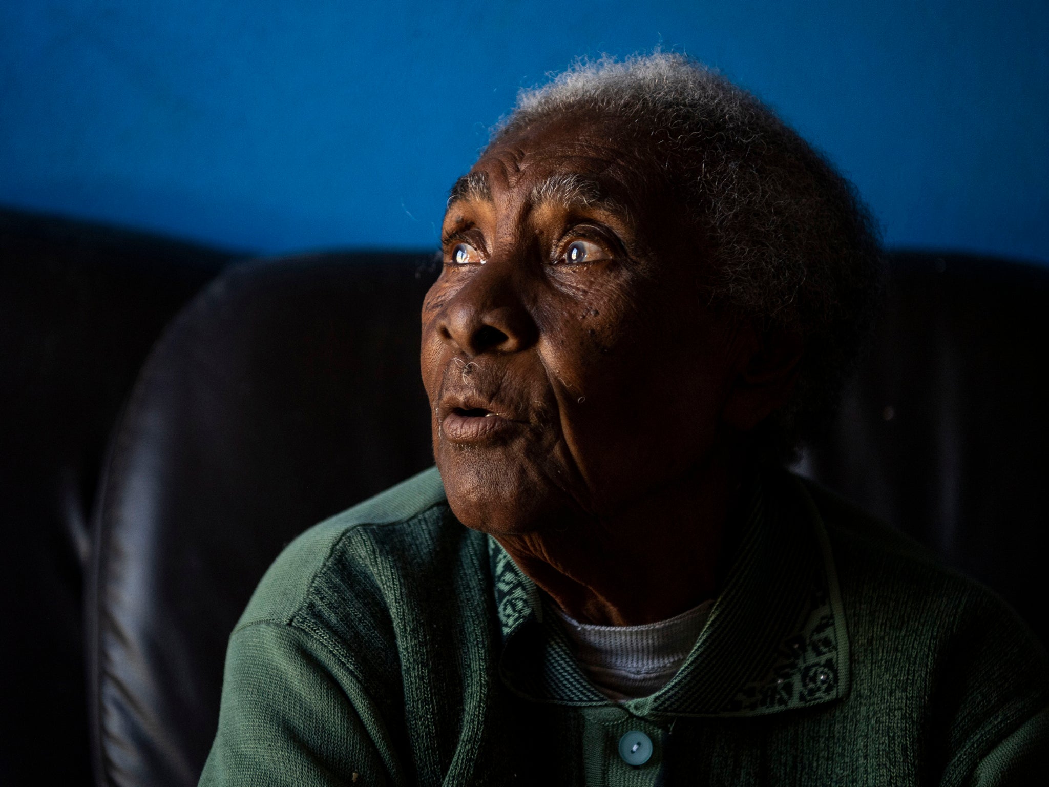 Lucia Vazquez Valdez still sings the hymns her ancestors once sang in English