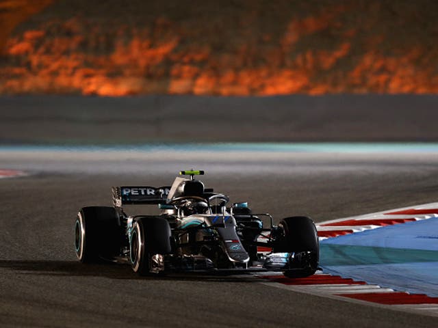 Valtteri Bottas at the Bahrain Grand Prix