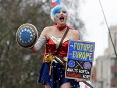 Best costumes from the Put It To The People march in London