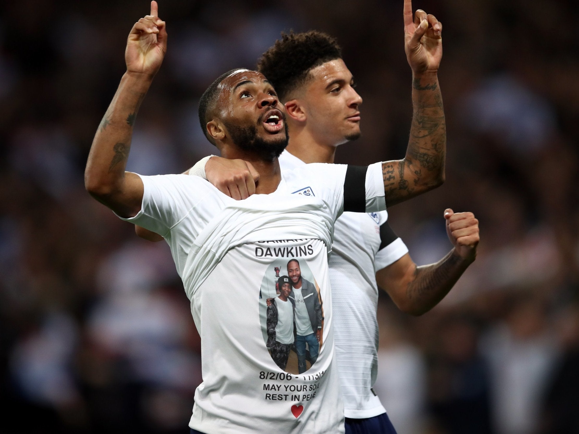 Jadon Sancho: Raheem Sterling is an inspiration to England's young players