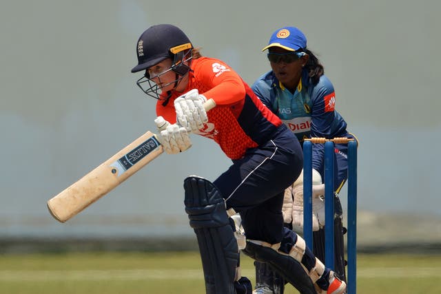 Tammy Beaumont was in form for England