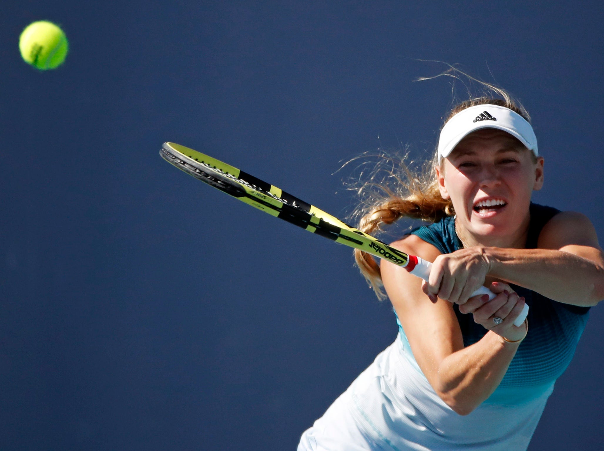 Caroline Wozniacki is safely through