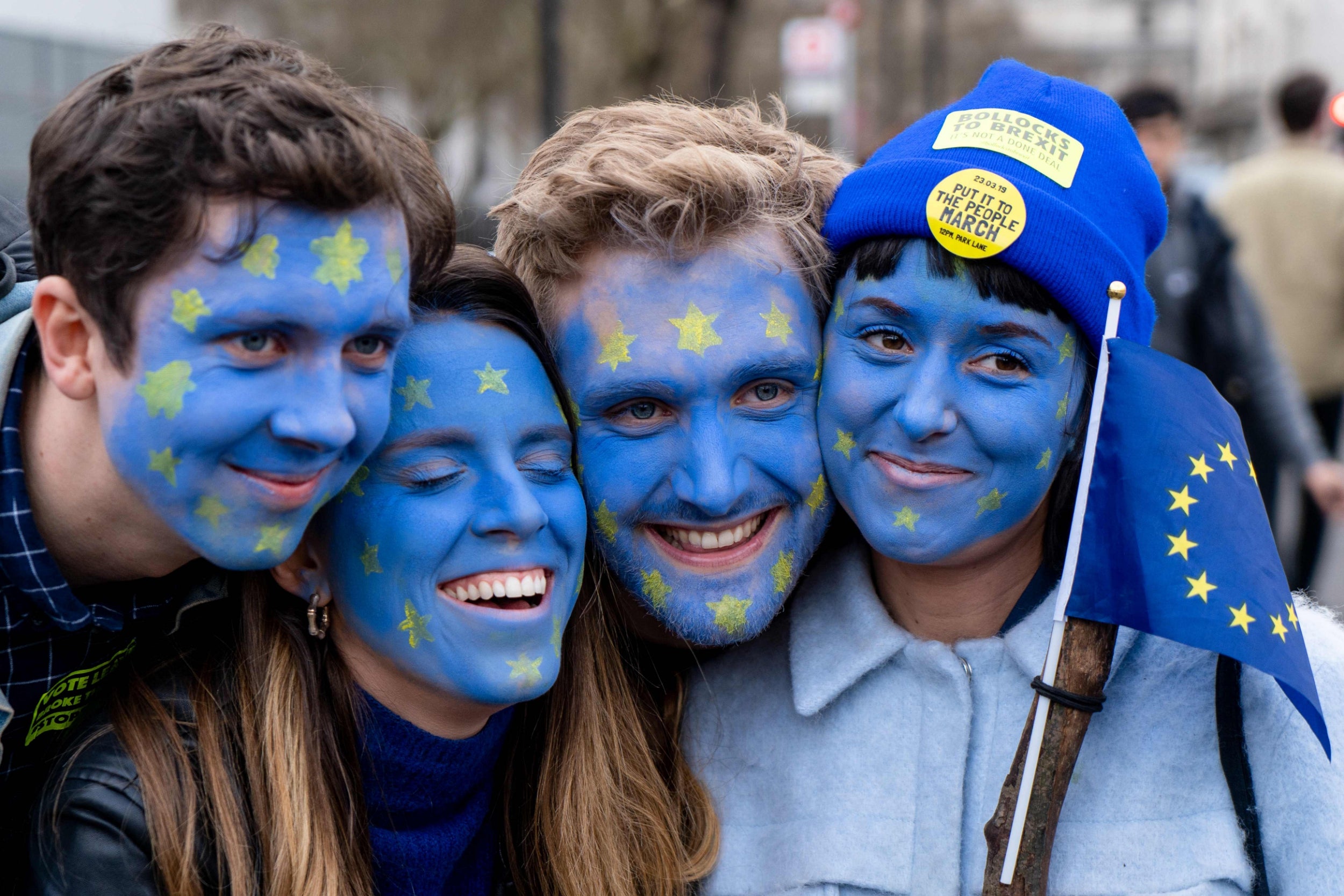 Saturday’s march and rally is predicted to be one of the biggest demonstrations in UK political history (AFP/Getty)