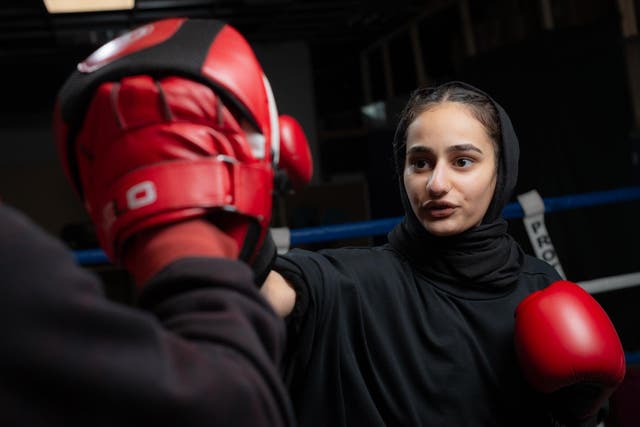 Safiyyah (Saf) Syeed, 18, wants to become the first hijabi boxer to compete in the Olympics.