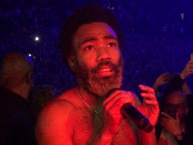 Childish Gambino lit up the O2