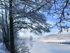 Places of reflection: Enchanting pictures of British canals in winter
