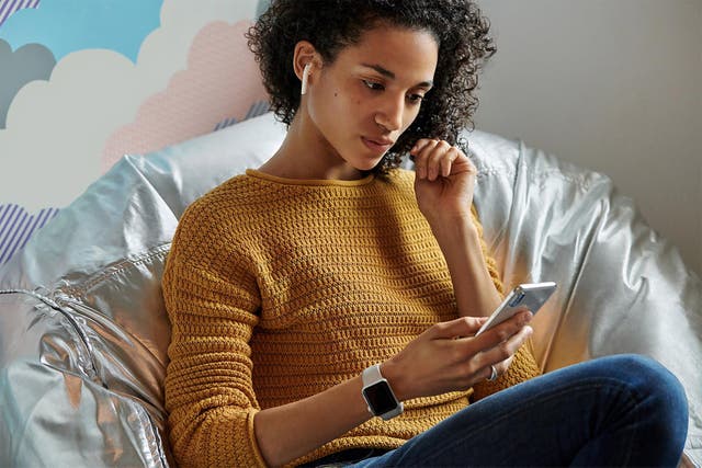A handout photo made available by Apple showing the new Apple AirPods as part of an online-only introduction in Cupertino, California, USA, Issued 20 March 2019