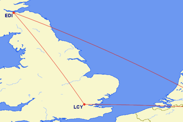 What’s your vector, Victor? The flight path of BA3271, and the short-cut it should have taken