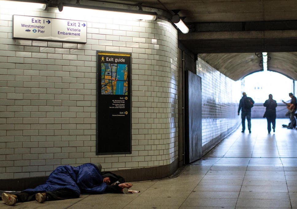 Rough Sleeping In London Hits Record High As 100 People Become