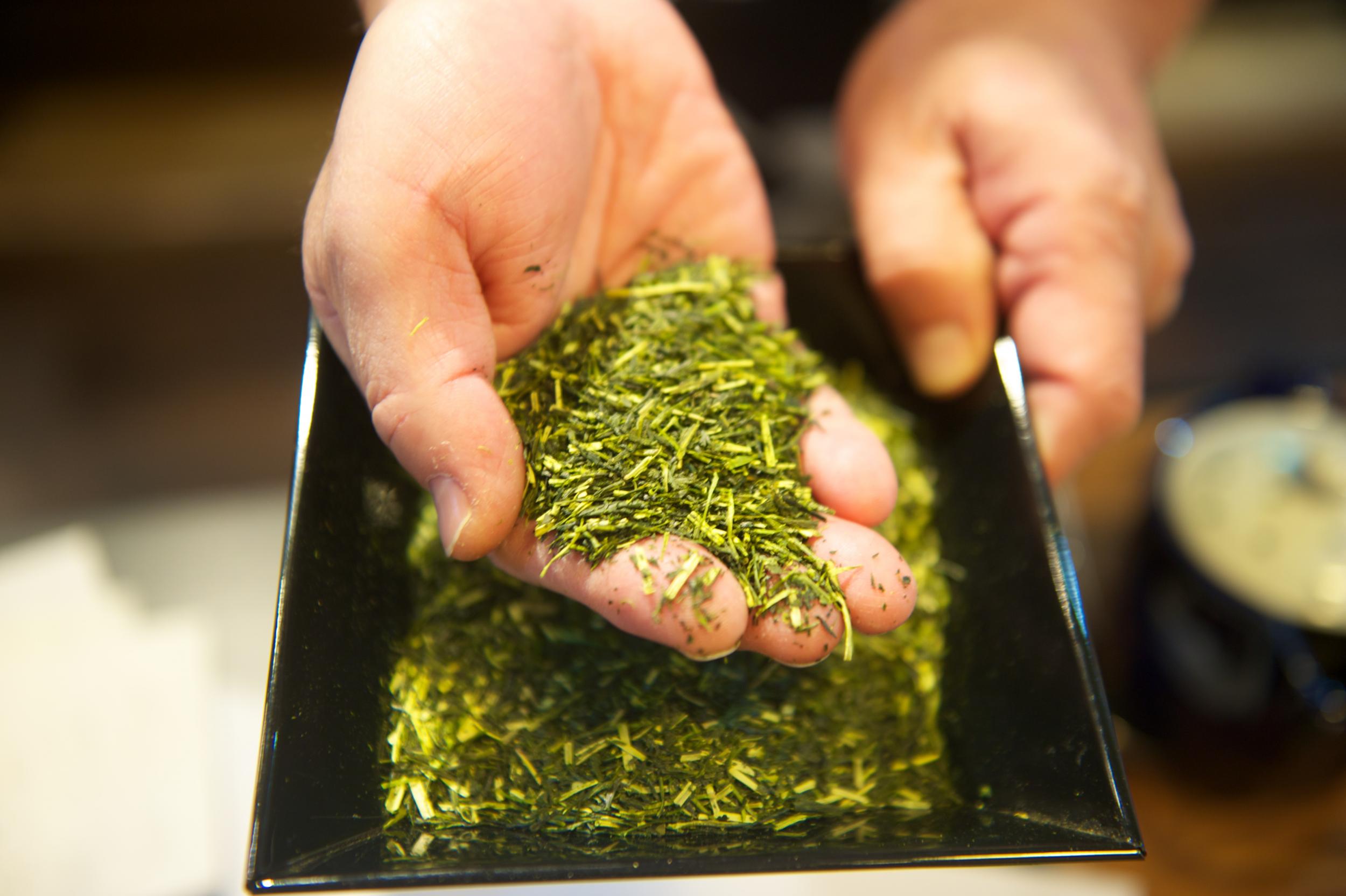 Green tea preparation is an art all its own