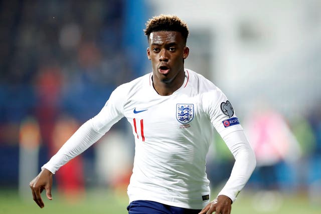 Hudson-Odoi was racially abused on his full international debut in Montenegro 
