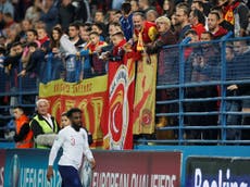 Lukaku says England should've walked off the pitch against Montenegro