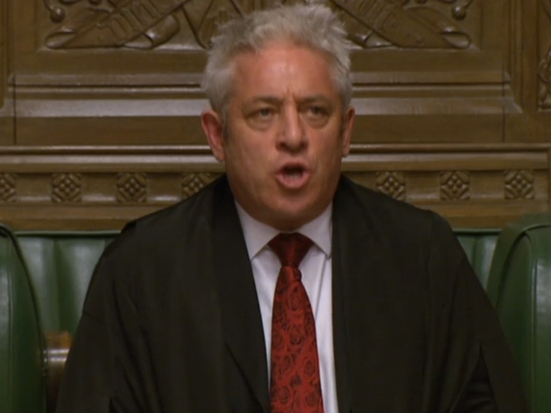 John Bercow suggested Greg Hands 'wasn't a very good whip'.