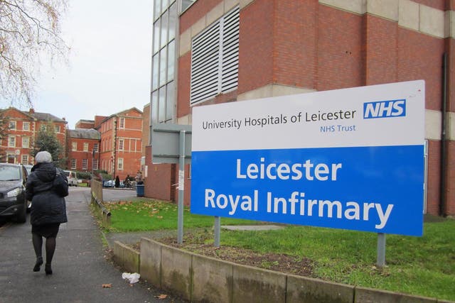 Leicester Royal Infirmary in Leicester.