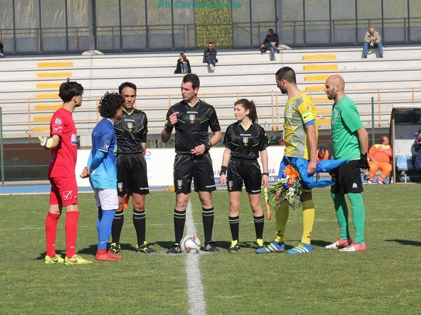 Lineswoman Annalisa Moccia's inclusion was described as 'disgusting' by commentator Sergio Vessicchio